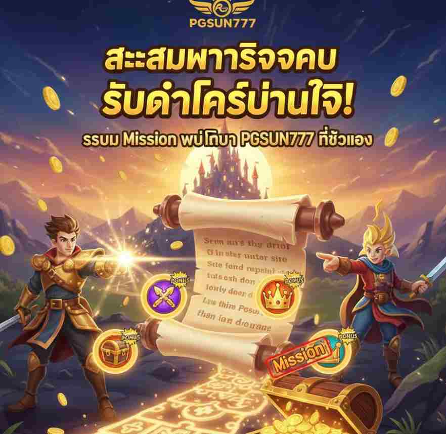 PGSUN777 ที่ต้องลอง